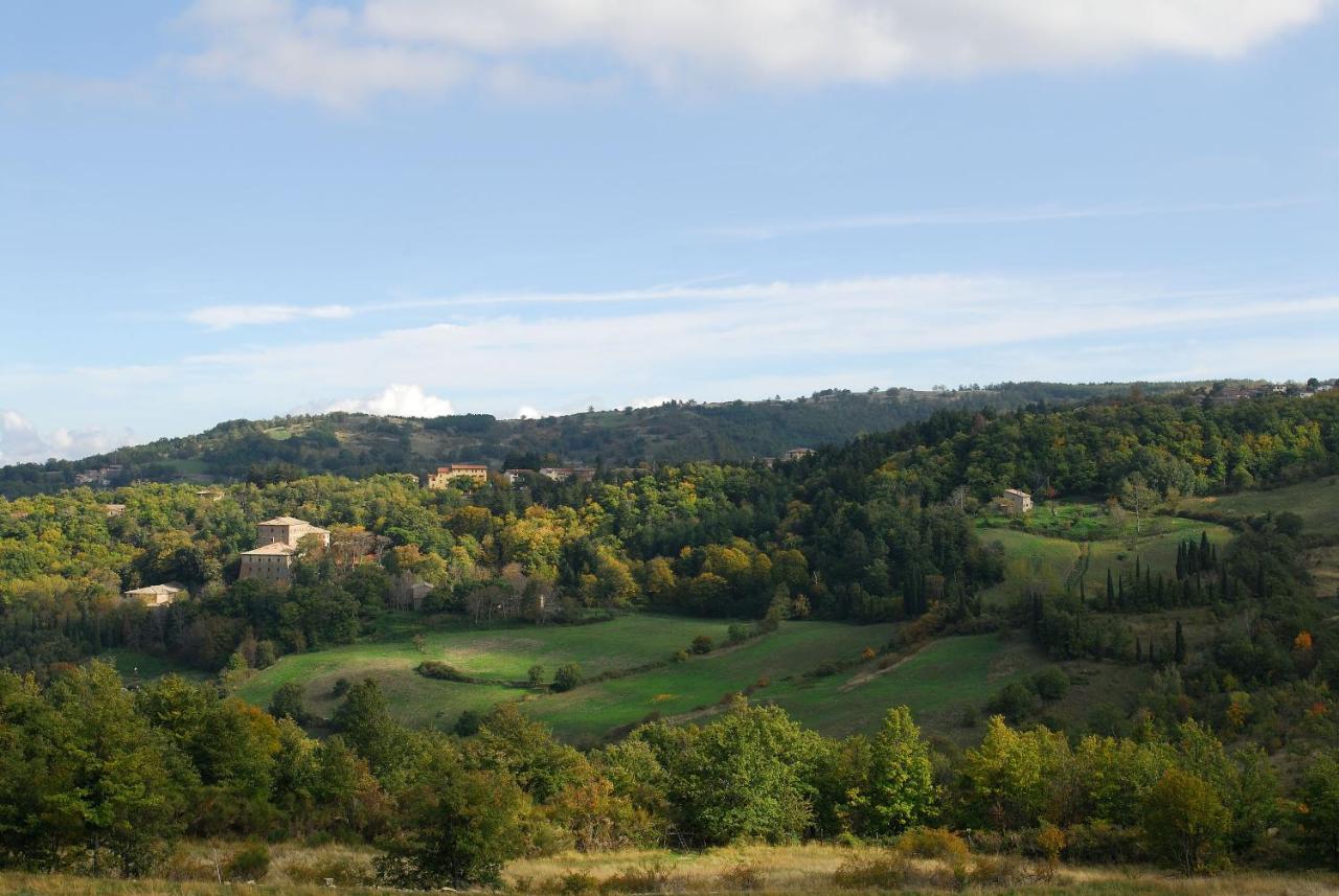 A Stay Surrounded By Greenery - Agriturismo La Piaggia - App 2 Bathrooms Vivo dʼOrcia Dış mekan fotoğraf